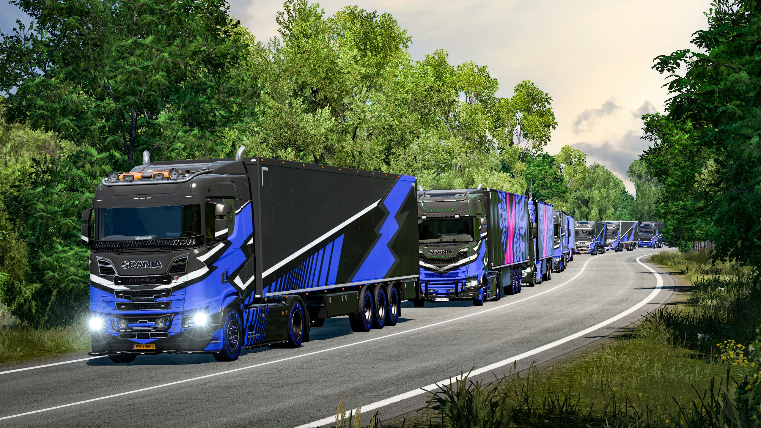 Moonlight Express Convoy - ETS2